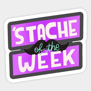 Stache of the Week! Sticker